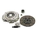 Clutch Kit: 11" Disc Diameter, 1 1/4" Input Shaft Diameter, 10 Tooth Spline