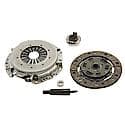 Clutch Kit: 8 11/16" Disc Diameter, 1" Input Shaft Diameter, 24 Tooth Spline