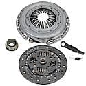 Clutch Kit: 9" Disc Diameter, 1" Input Shaft Diameter, 22 Tooth Spline