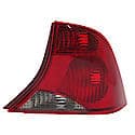 New Economy Replacement Passenger Side Tail Light Lens And Housing, 3 Bulb Type