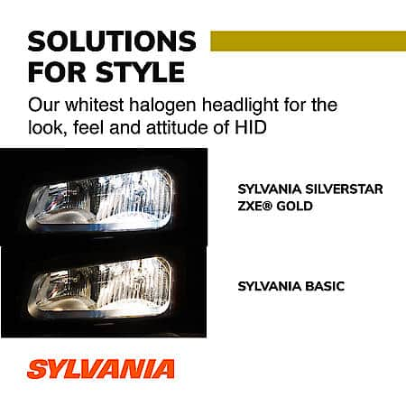 sylvania h13 zxe gold halogen