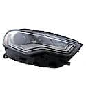 New OEM Replacement Passenger Side Headlight Lens And Housing, HID Type, No Auto Leveling