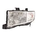 New CAPA Certified Standard Replacement Driver Side Headlight Lens And Housing