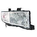 New CAPA Certified Standard Replacement Passenger Side Headlight Lens And Housing