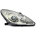 New CAPA Certified Standard Replacement Driver Side Halogen Headlight Lens And Housing