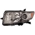 New CAPA Certified Standard Replacement Driver Side Headlight Lens And Housing