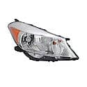 New CAPA Certified Standard Replacement Passenger Side Halogen Headlight Lens And Housing