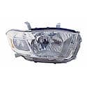 New CAPA Certified Standard Replacement Passenger Side Headlight Lens And Housing