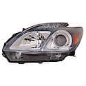 New CAPA Certified Standard Replacement Driver Side Headlight Lens And Housing