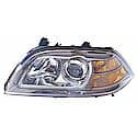 Driver Side Headlight Lens And Housing