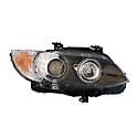 Driver Side Headlight Lens And Housing, Without Led