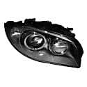 New OEM Replacement Passenger Side Headlight Lens And Housing, HID Type, With Auto Adjust