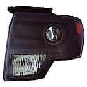 New Standard Replacement Driver Side Headlight Lens And Housing, HID Type, Black, Without F150 Logo