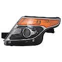 New Standard Replacement Driver Side Headlight Lens And Housing, HID Type