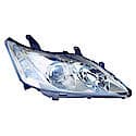 New CAPA Certified Standard Replacement Passenger Side Halogen Headlight Lens And Housing