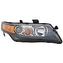 New CAPA Certified Standard Replacement Passenger Side Headlight Lens And Housing, HID Type