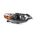 New CAPA Certified Standard Replacement Passenger Side Headlight Lens And Housing, HID Type