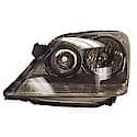 New CAPA Certified Standard Replacement Driver Side Halogen Headlight Lens And Housing