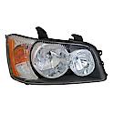 New CAPA Certified Standard Replacement Passenger Side Headlight Lens And Housing