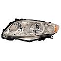 New CAPA Certified Premium Replacement Driver Side Headlight Lens And Housing