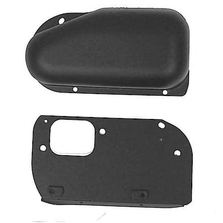 Windshield Wiper Motor Cover; Black; 76-86 Jeep CJ Models