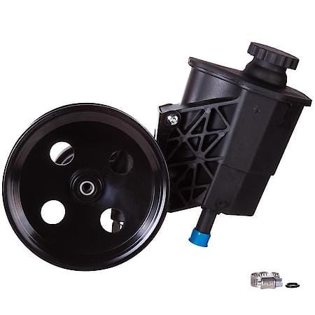 New Power Steering Pump with Pulley & Reservoir