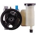 New Power Steering Pump with Pulley & Reservoir