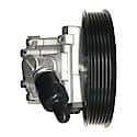 Factory New Power Steering Pump with Pulley and Pipe