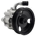 Factory New Power Steering Pump with Pulley and Pipe