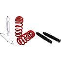 Air Suspension Delete Kit, Front, Rear, With Hardware