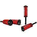 Air Suspension Delete Kit, Front, Rear, With Light Fix Module