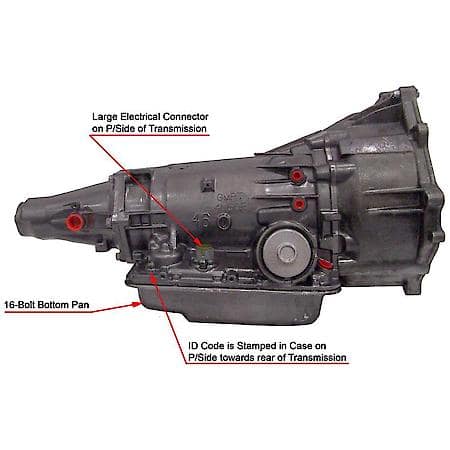 Moveras 4L60E-Automatic Transmission M00594 - Advance Auto Parts