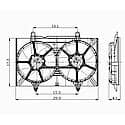 Rad/Condenser Fan Assembly