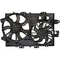 Radiator Fan Assembly: Dual, W/ Resistor & Controller, Cost Effective & Reliable