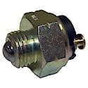 OE Replacement, Metal/Plastic, Black/Zinc, Normally Closed Switch