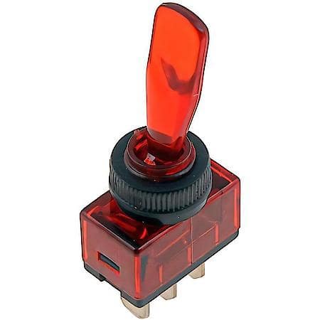 Electrical Switches - Toggle - Lever Glow - Red