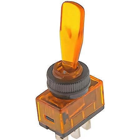 Electrical Switches - Toggle - Lever Glow - Amber