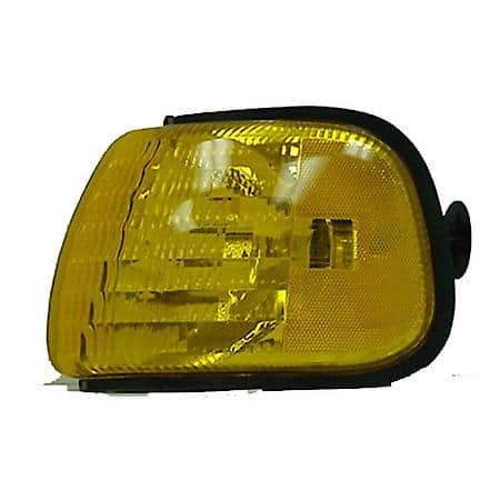 New Economy Replacement Driver Side Front Parking/Signal Light Assembly, Corner Of Fender