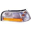 New CAPA Certified Standard Replacement Passenger Side Front Park/Signal/Marker Light Lens / Housing