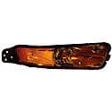 New CAPA Certified Standard Replacement Passenger Side Front Park/Signal/Marker Light Lens / Housing