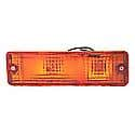 New Standard Replacement Driver Side Front Parking/Signal Light Assembly, In The Bumper