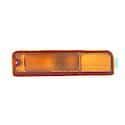 New Economy Replacement Driver Side Front Parking/Signal Light Assembly, Located In Bumper