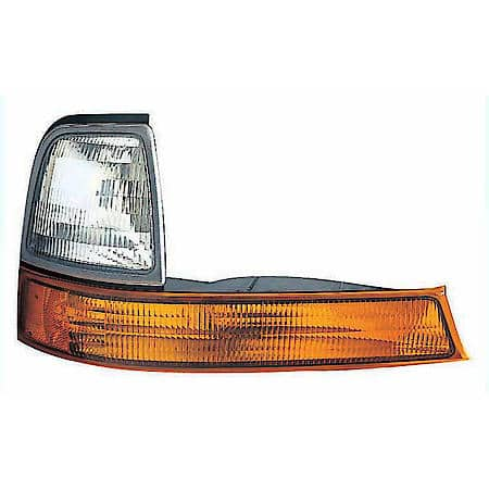 New CAPA Certified Standard Replacement Passenger Side Front Parking/Side Marker Light Lens/Housing