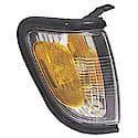 New Economy Replacement Passenger Side Parking/Side Marker Light Assembly, With Black Bezel