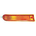 New Economy Replacement Passenger Side Front Parking/Side Marker Light Assembly, In The Bumper