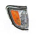 New Economy Replacement Passenger Side Front Parking/Side Marker Light Assembly, Chrome