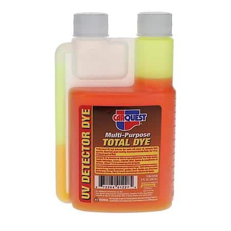 Total Dye AC Oil Lubricant: For Motor/Hydraulic/Diesel/Gas/Transmission/Brake Fluid, 8 oz