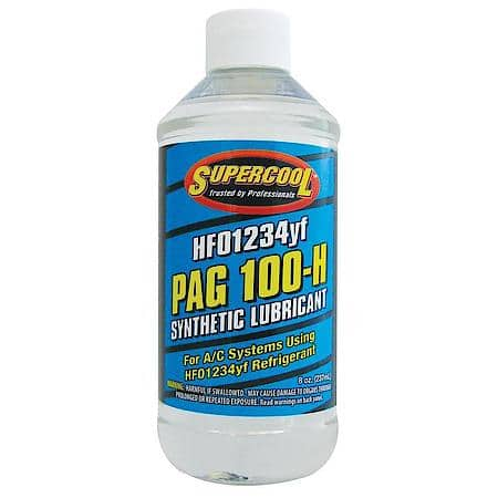 1234yf PAG 100 AC Oil Lubricant: For 1234yf/R134a systems