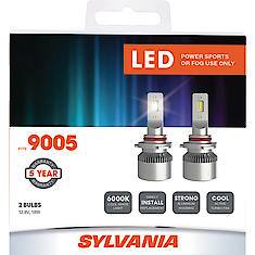 Sylvania 9005: LED Powersports Headlight Or Fog Bulb, 6000K Cool White ...