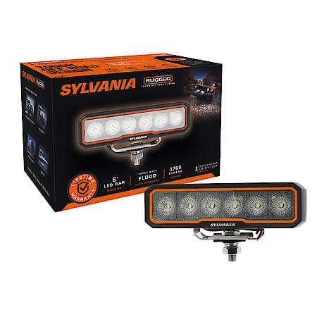 Rugged 6 Inch LED Light Bar - Flood